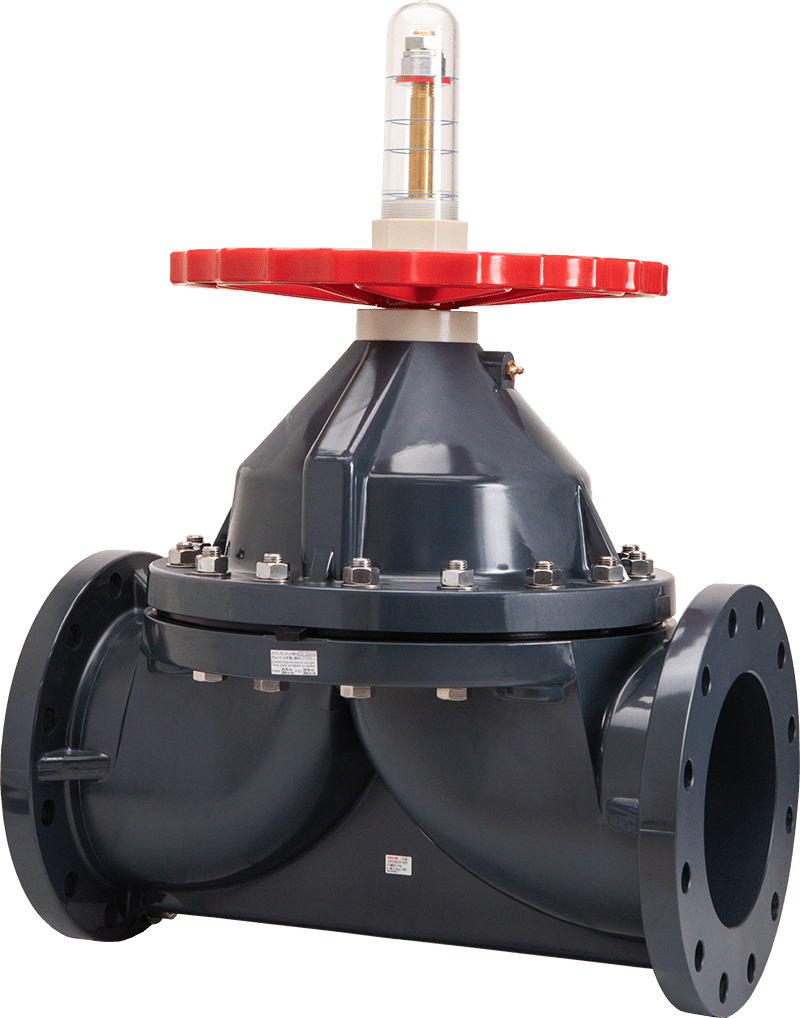 Type-G Flanged Diaphragm Valve (8″ – 10″)